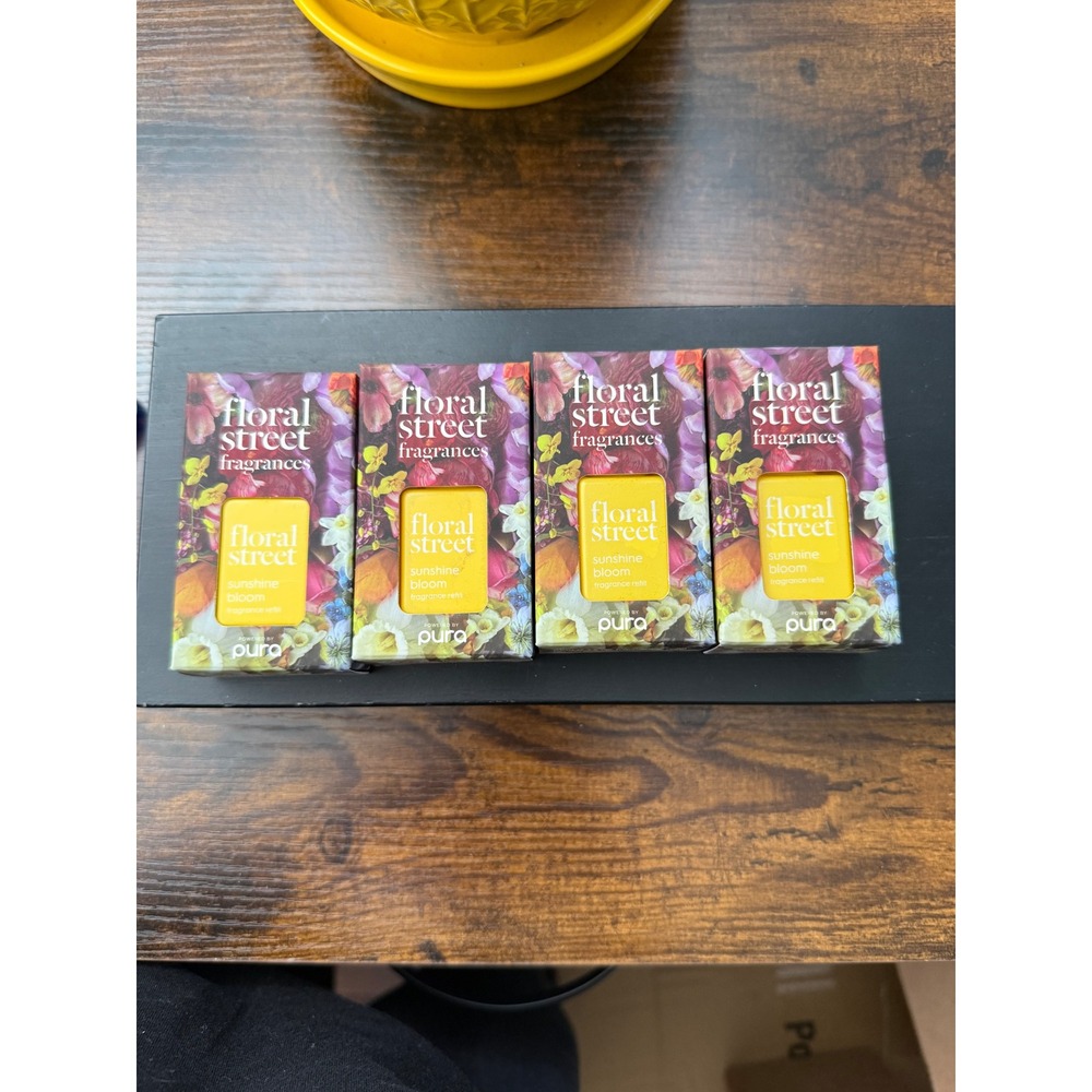 Floral Street Sunshine Bloom Refill for Pura Smart Home 4pk new